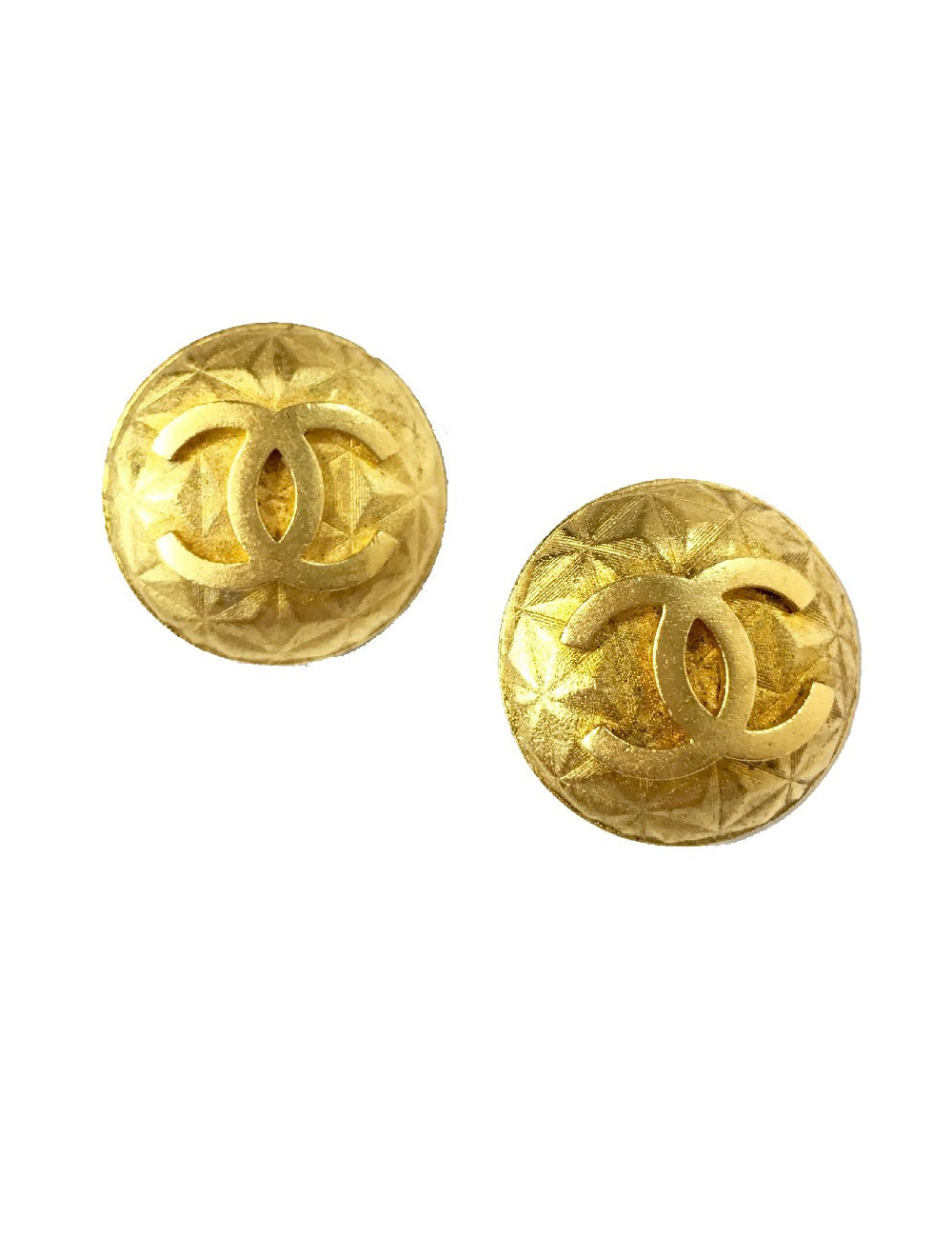 Boucles d'oreille clips CHANEL Vintage