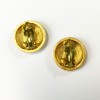 Boucles d'oreille clips CHANEL Vintage dorés