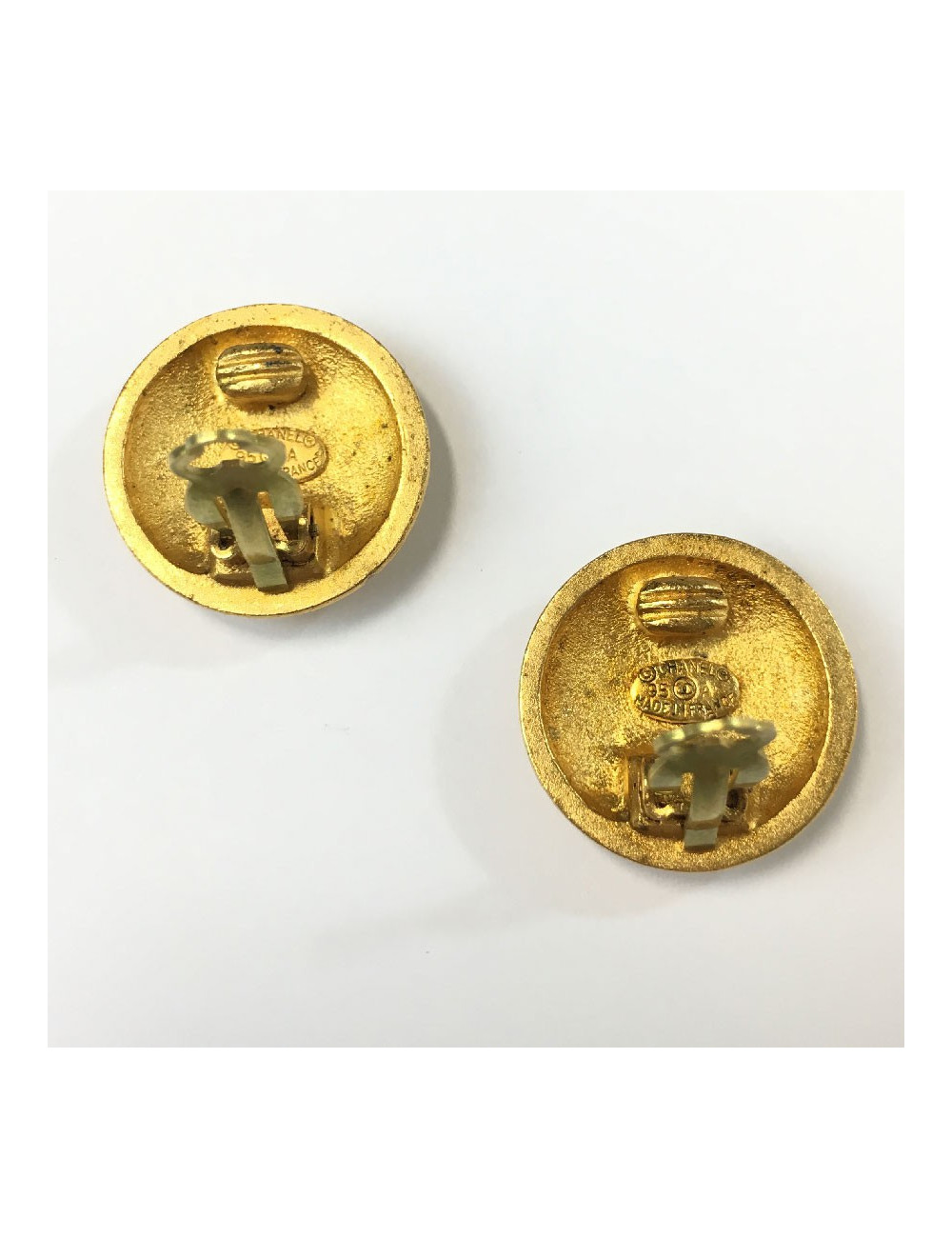 Boucles d'oreille clips CHANEL Vintage