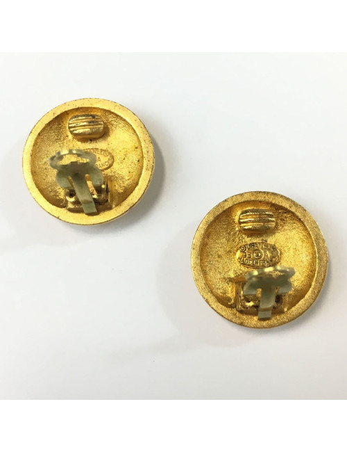 Boucles d'oreille clips CHANEL Vintage