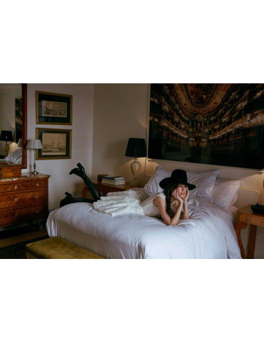 Robe GIAMBATTISTA VALLI haute couture dentelle blanche 2