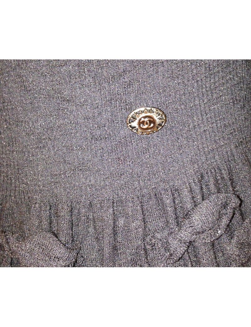Robe CHANEL noire T 42