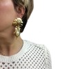Boucles d'oreille clips ABBEYROAD pendantes dorées