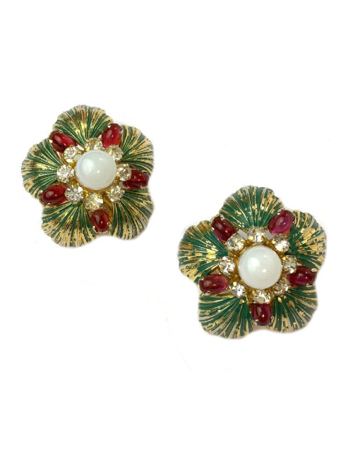 Boucles d'oreille CHRISTIAN DIOR Vintage