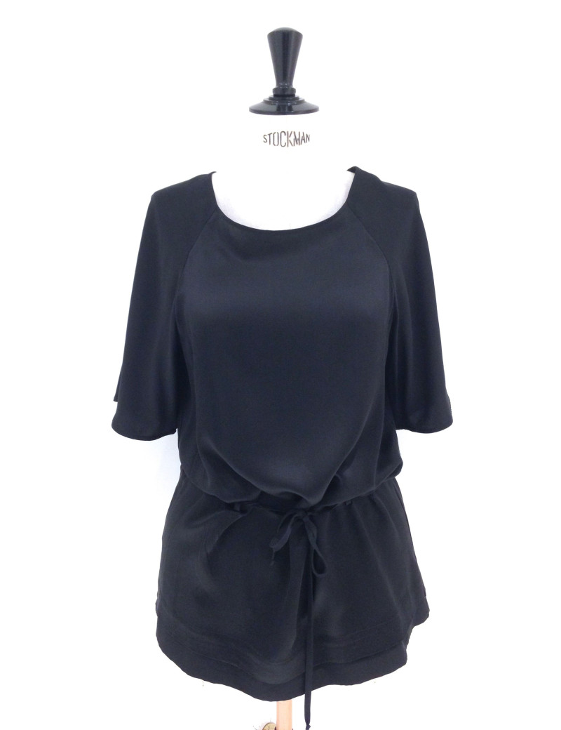 Top CHANEL en soie T 40