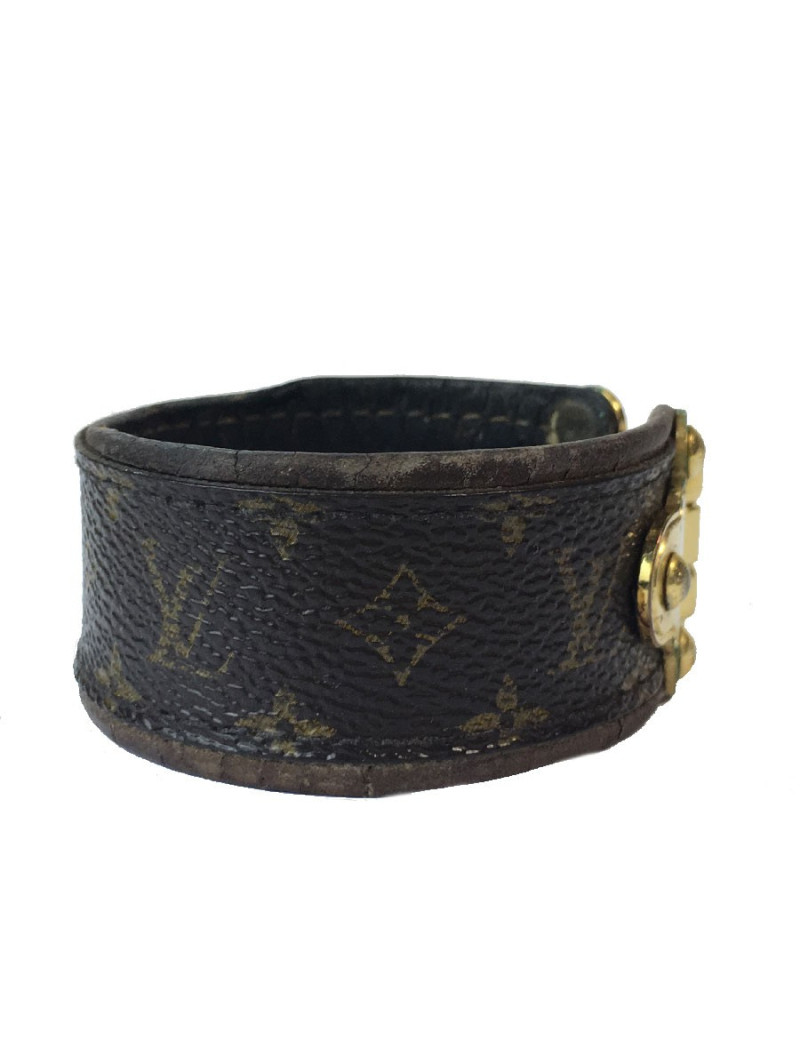 Bracelet LOUIS VUITTON toile monogram marron