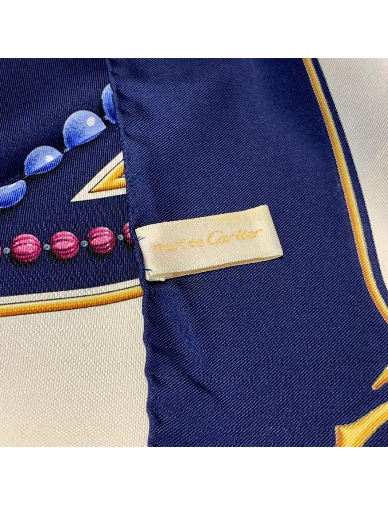 Carré CARTIER soie 100 %