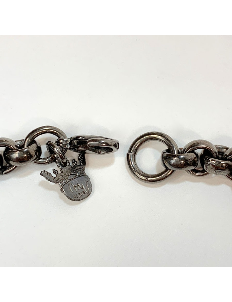 Collier pendentif MARGUERITE DE VALOIS pâte de verre