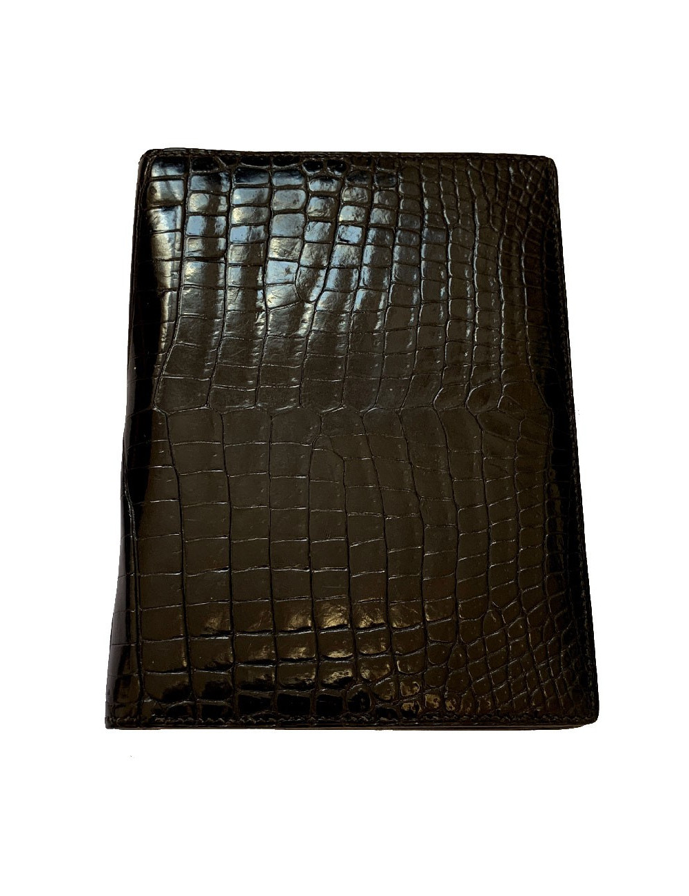 Porte cartes HERMES crocodile porosus
