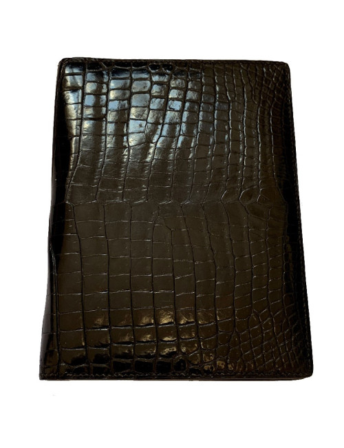 Porte cartes HERMES crocodile porosus