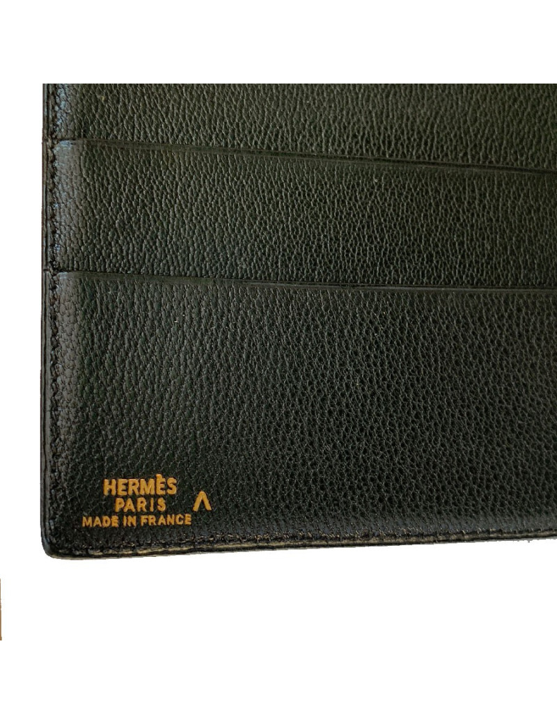 Porte cartes HERMES crocodile porosus