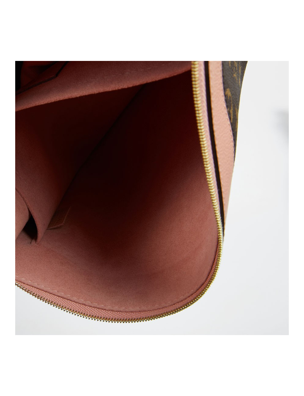 Pochette LOUIS VUITTON en toile Monogram et cuir 