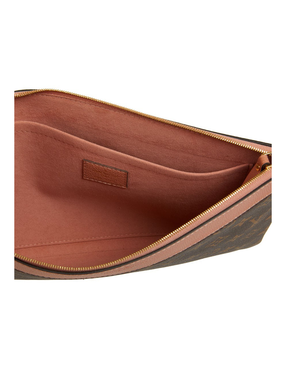 Pochette LOUIS VUITTON en toile Monogram et cuir 