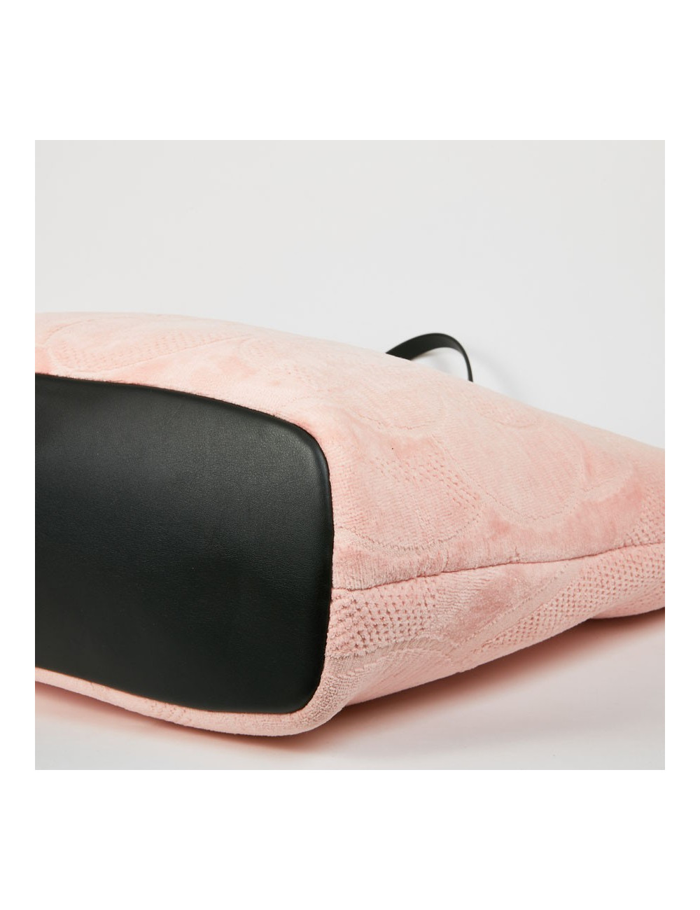 Sac de plage CHANEL en éponge rose