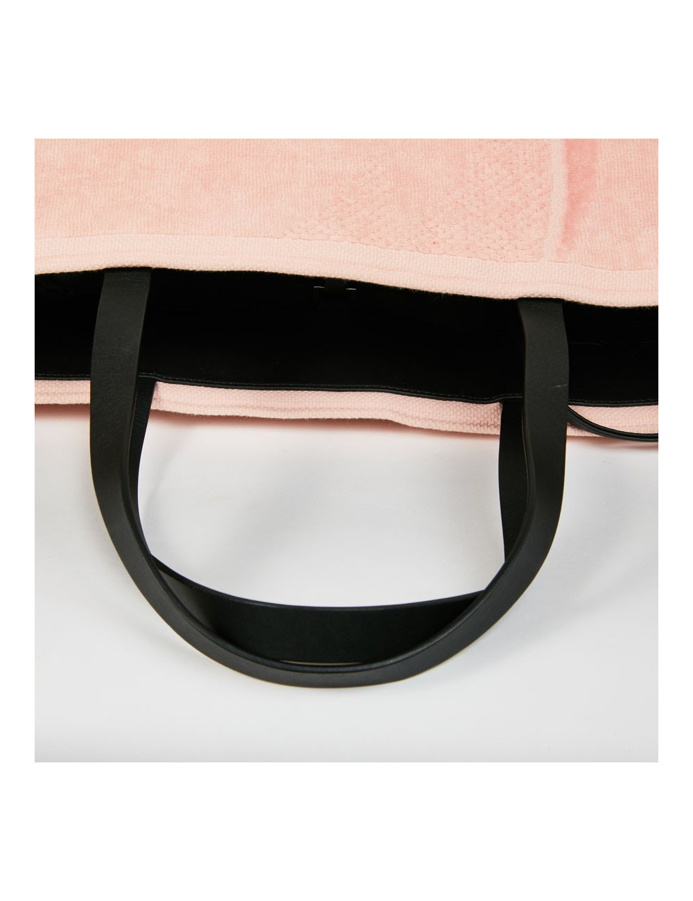 Sac de plage CHANEL en éponge rose