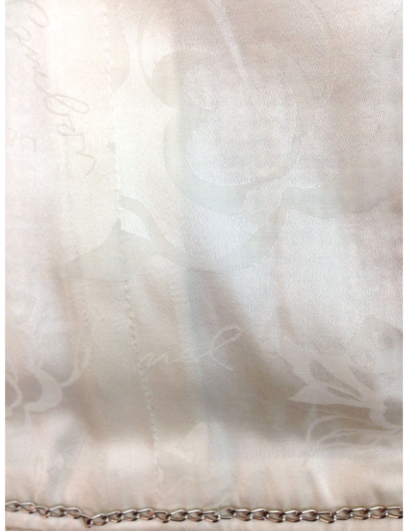 Veste CHANEL en tweed écru T 42