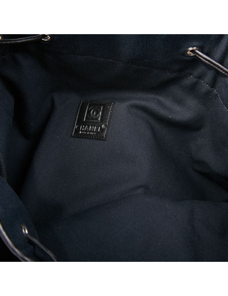 Sac randonnée CHANEL bleu