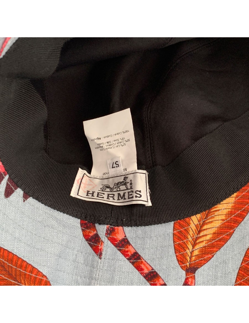 Chapeau "Fleurs Savana sur natte"