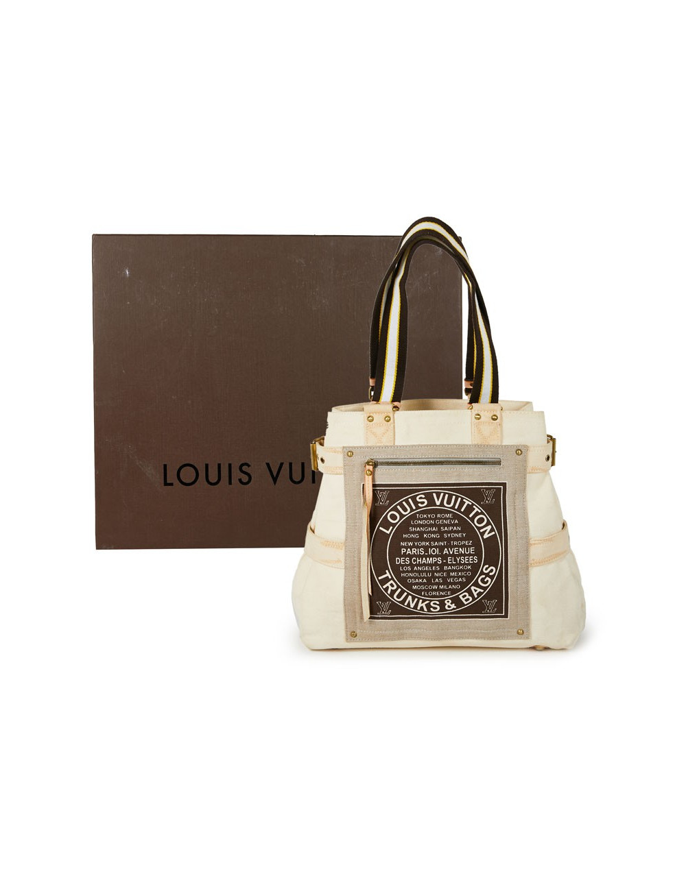 Sac LOUIS VUITTON toile "Truncks & Bags"