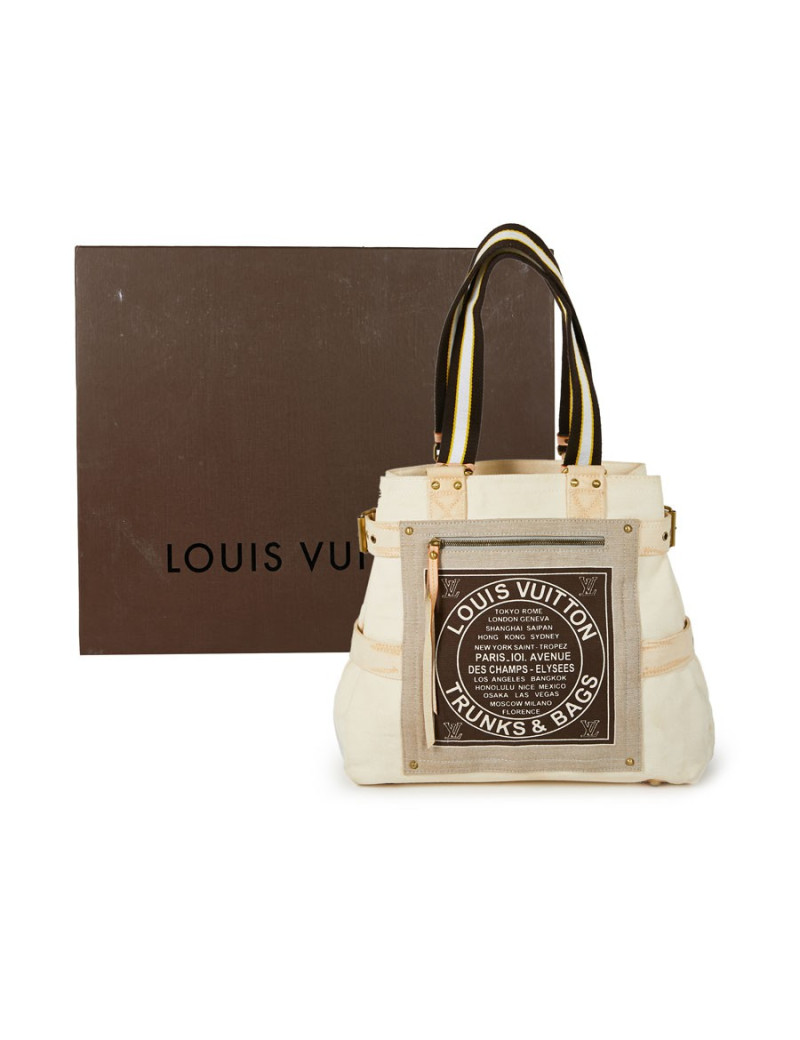 Sac LOUIS VUITTON toile "Truncks & Bags"