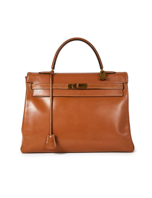 Sac Kelly 35 HERMES swift caramel 