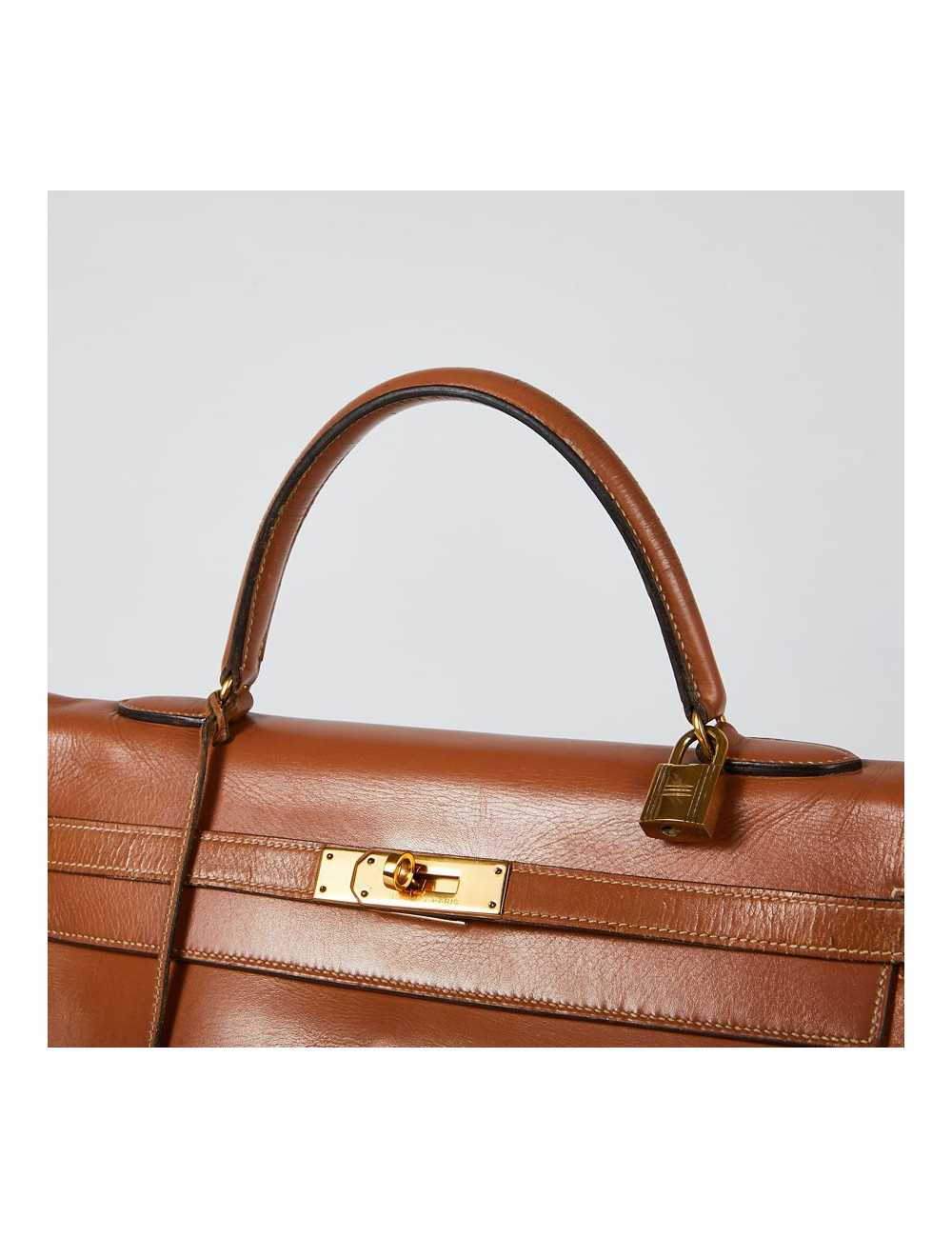 Sac Kelly 35 HERMES swift caramel 