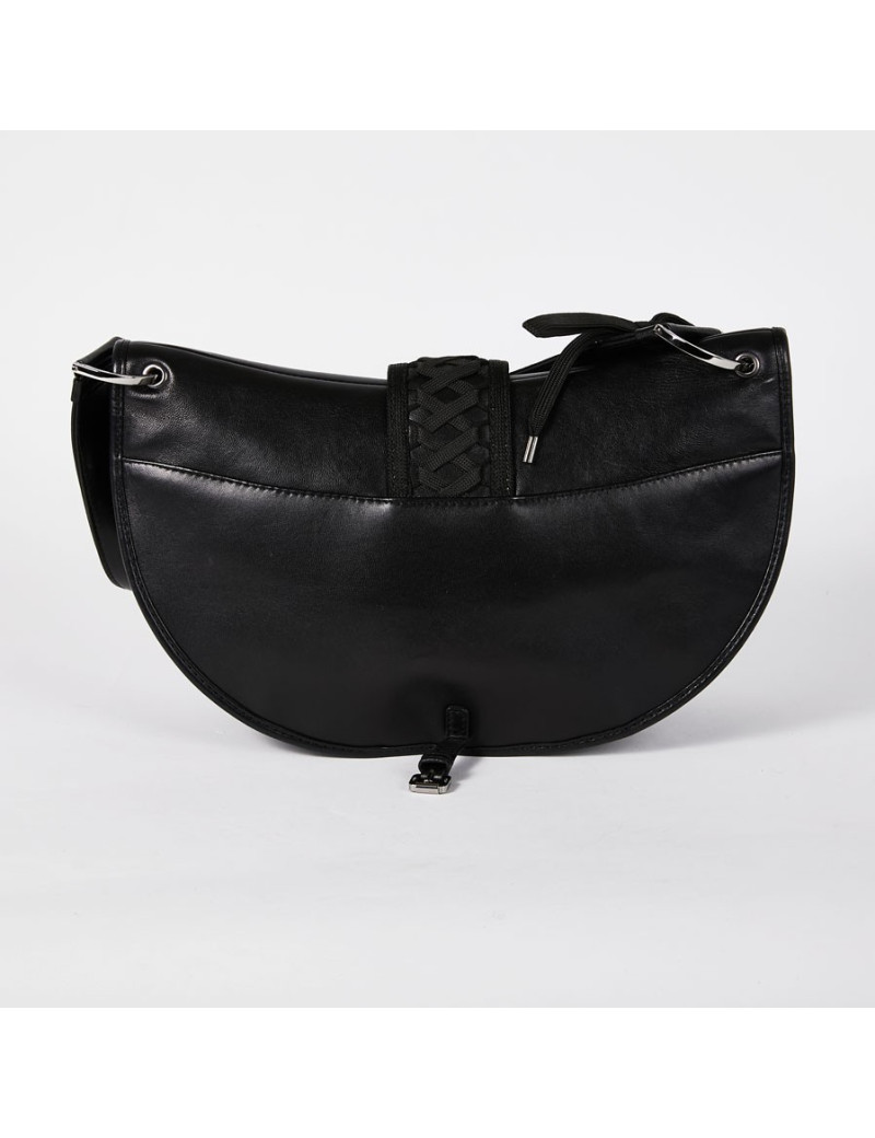 sac CHRISTIAN DIOR cuir noir