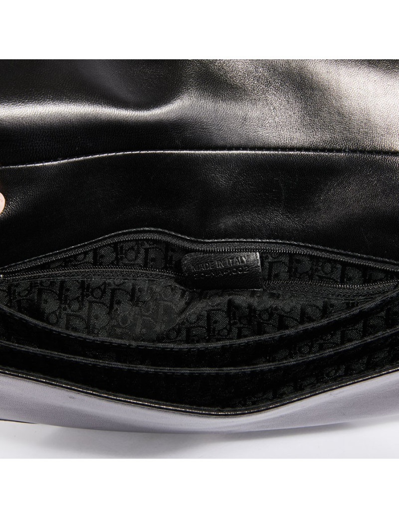 sac CHRISTIAN DIOR cuir noir