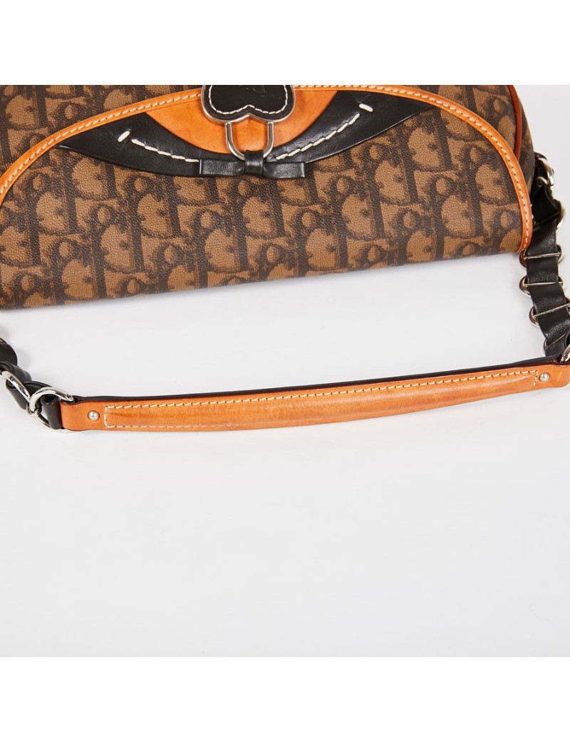 Sac CHRISTIAN DIOR toile monogrammé 