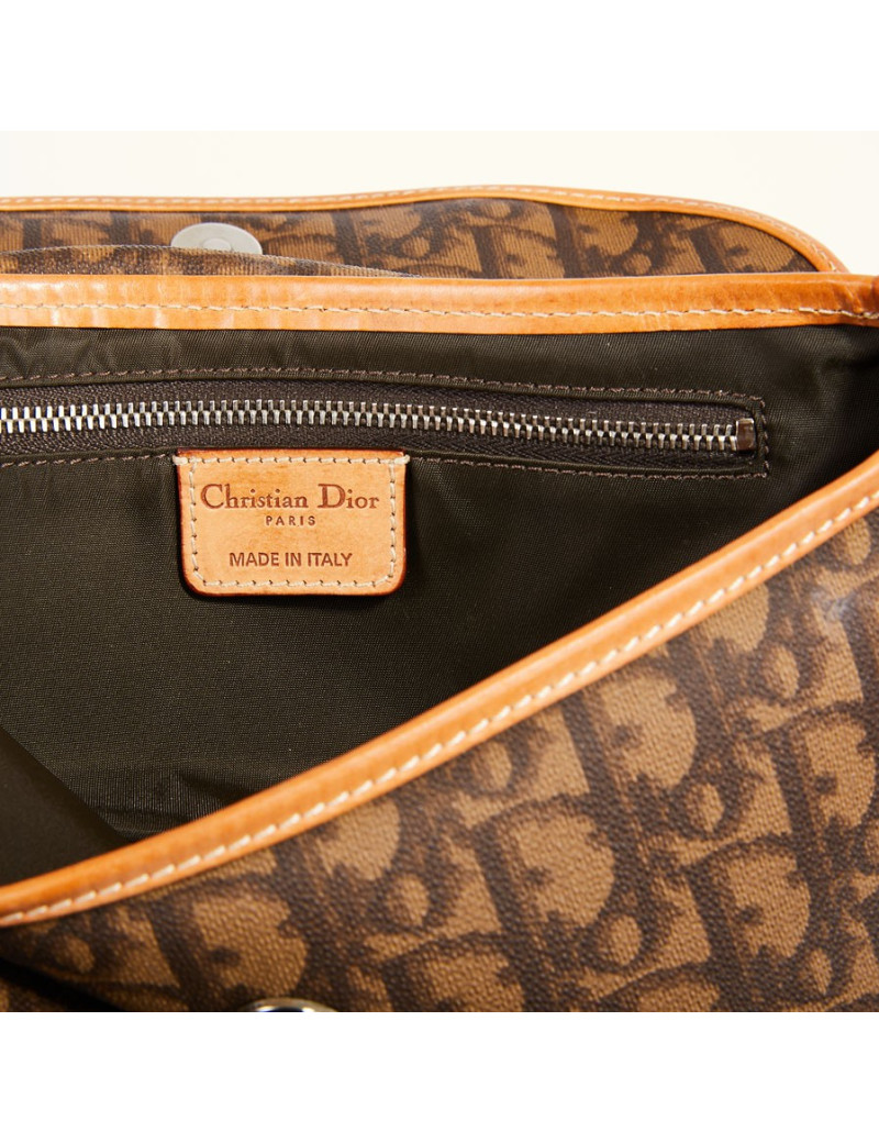 Sac CHRISTIAN DIOR toile monogrammé 