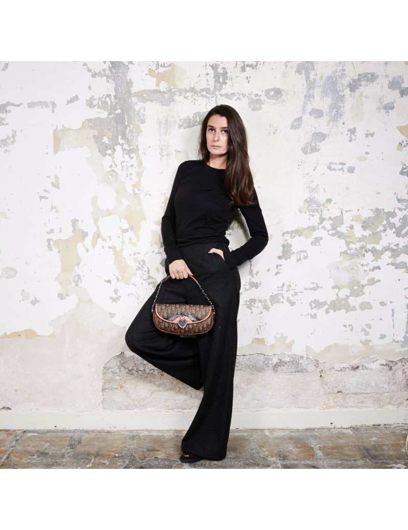 Sac CHRISTIAN DIOR toile monogrammé 