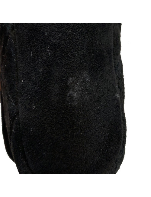 Porte monnaie CHANEL veau velours noir