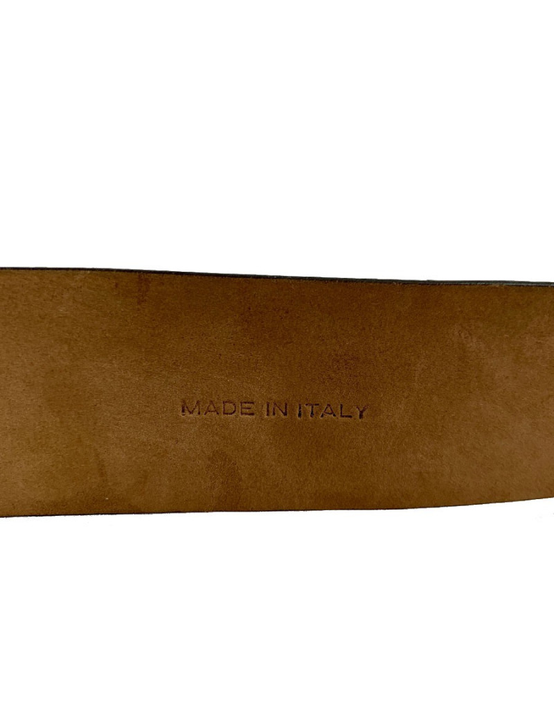 Ceinture VALENTINO façon crocodile noire