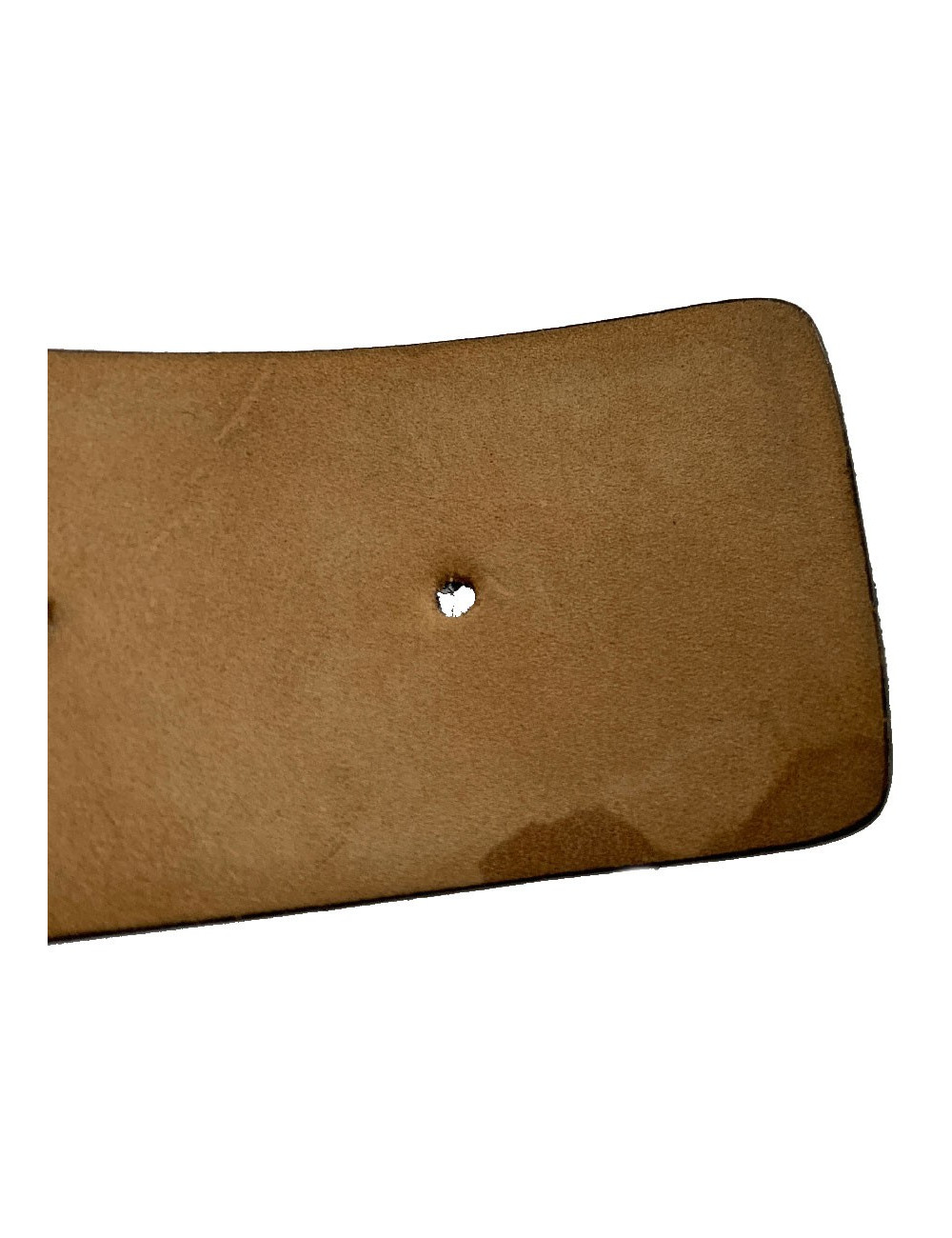 Ceinture VALENTINO façon crocodile noire