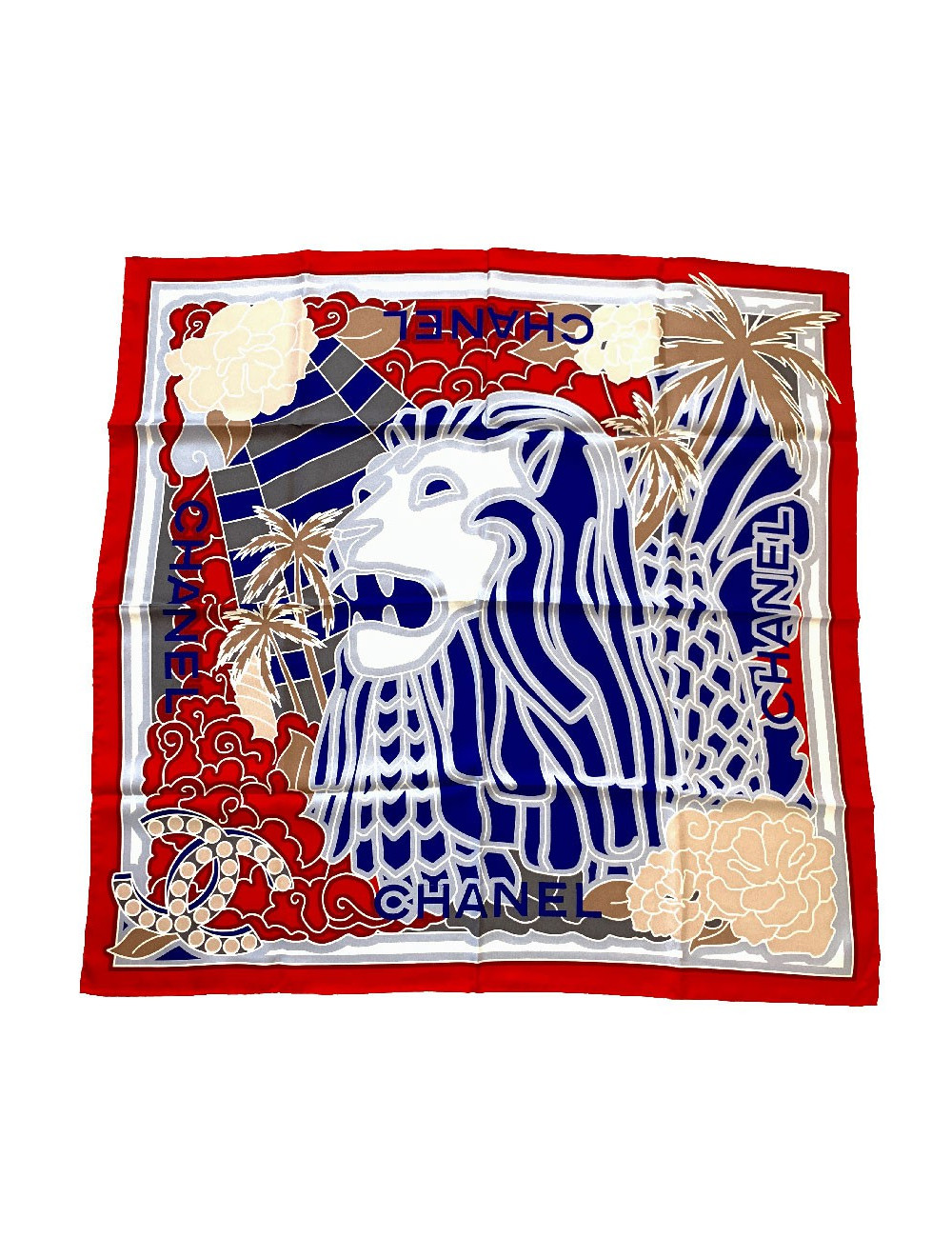 Carré CHANEL 100% soie