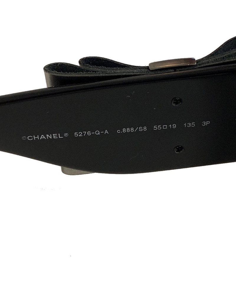 Solaires CHANEL noires polarisées