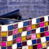 Sac FENDI baguette multicolore en mozaique et cristal