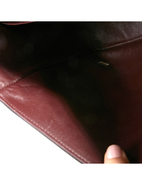 Sac jumbo CHANEL cuir caviar noir