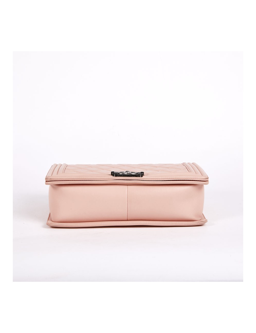 Sac Boy CHANEL cuir matelassé rose