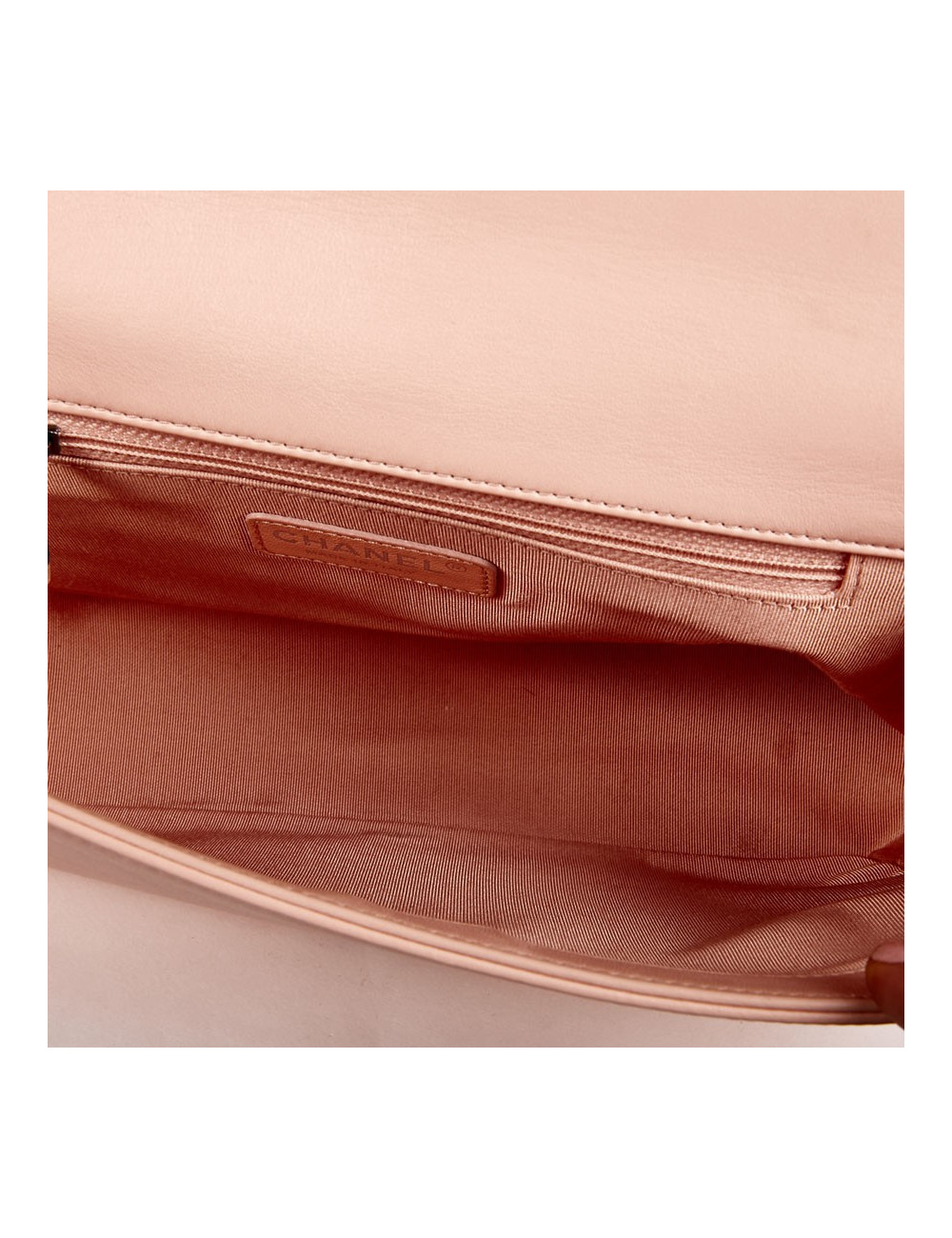 Sac Boy CHANEL cuir matelassé rose