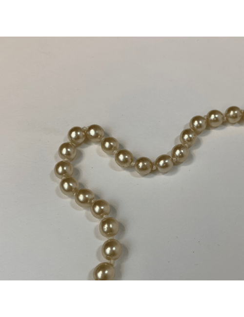 Long sautoir MARGUERITE DE VALOIS fines perles nacrées