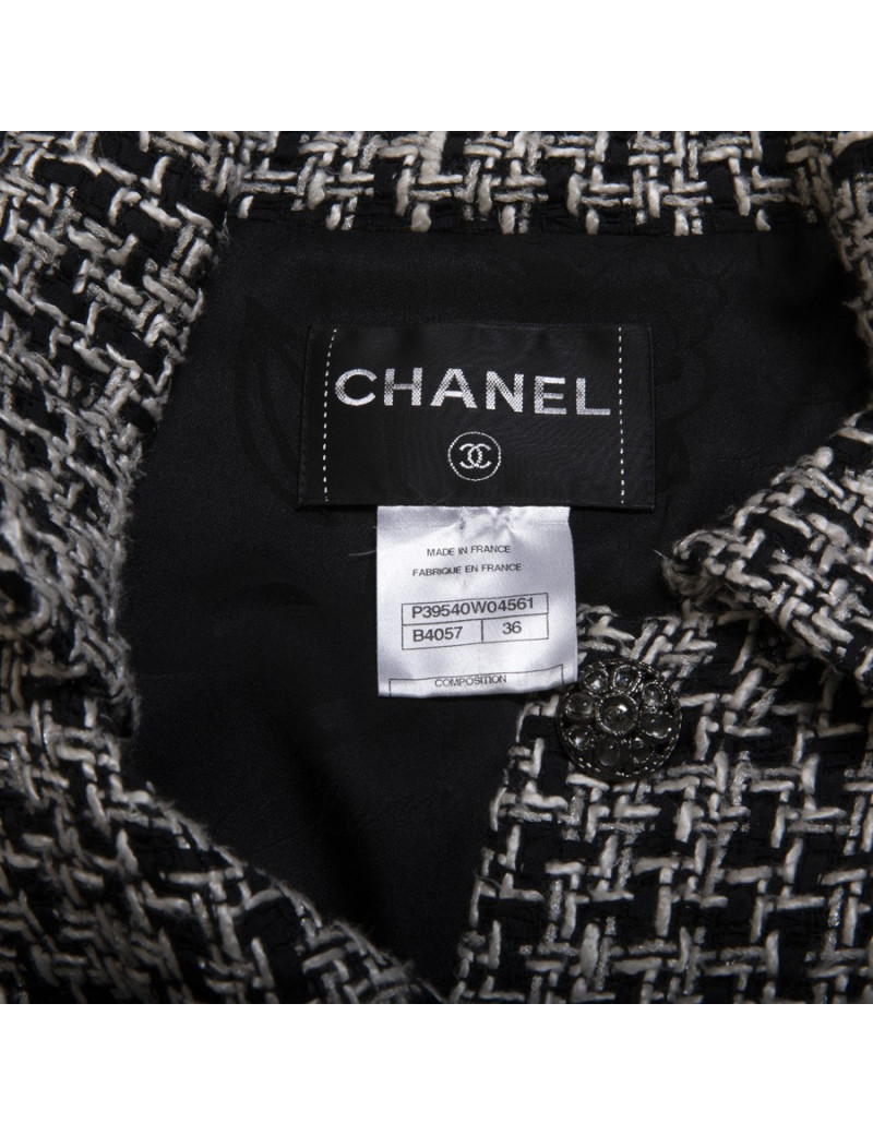 Manteau T 36 CHANEL en tweed