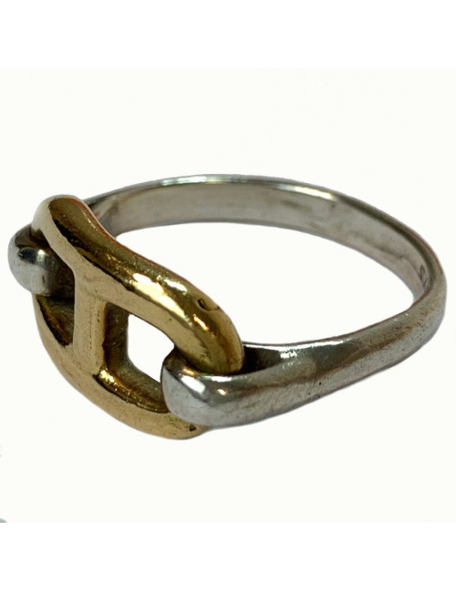 Bague HERMES or et argent