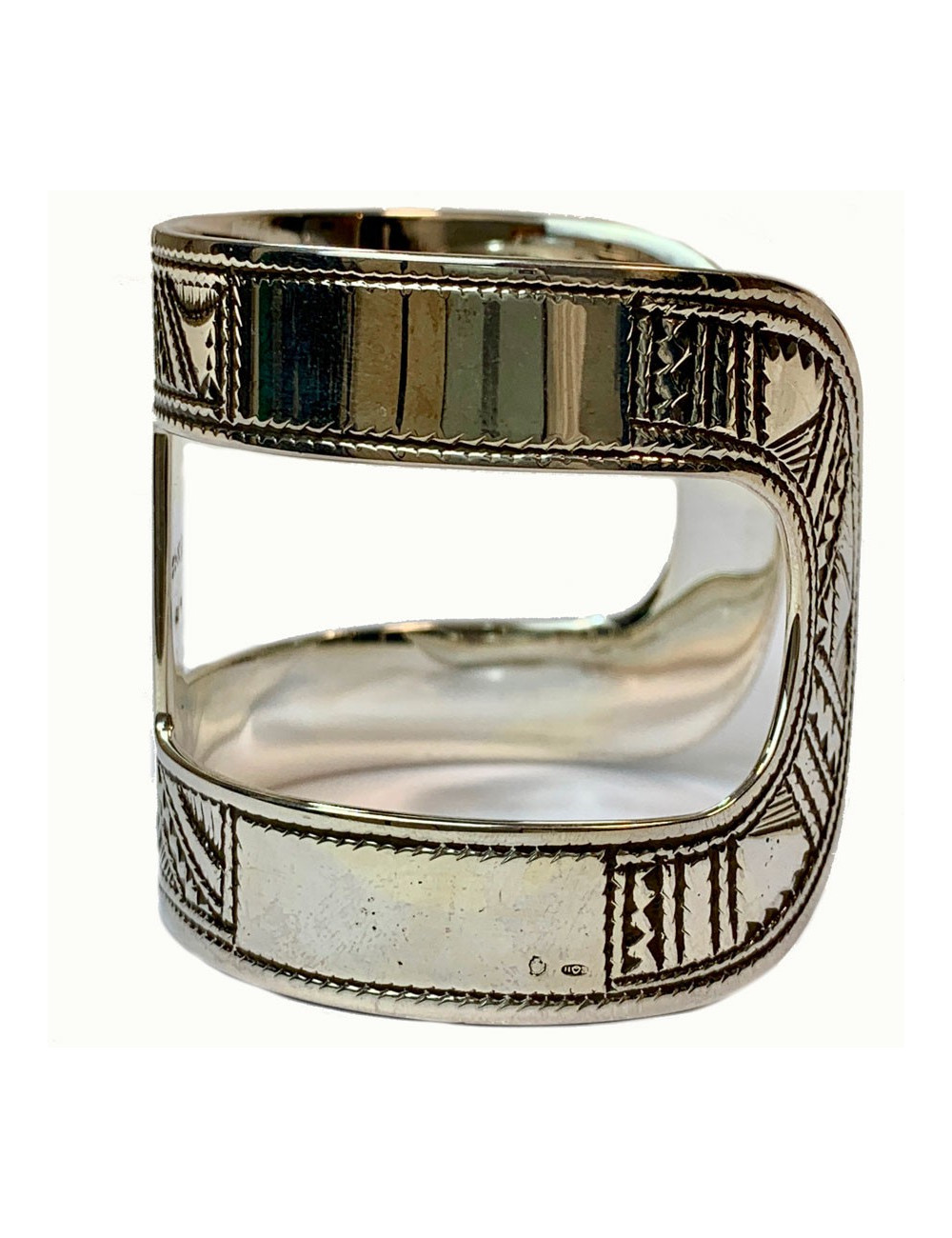 Bracelet HERMES 3tOUAREG3 argent 925