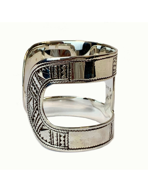 Bracelet HERMES 3tOUAREG3 argent 925