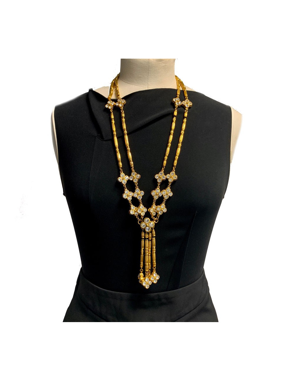 Collector. Sautoir DIOR Bambou 