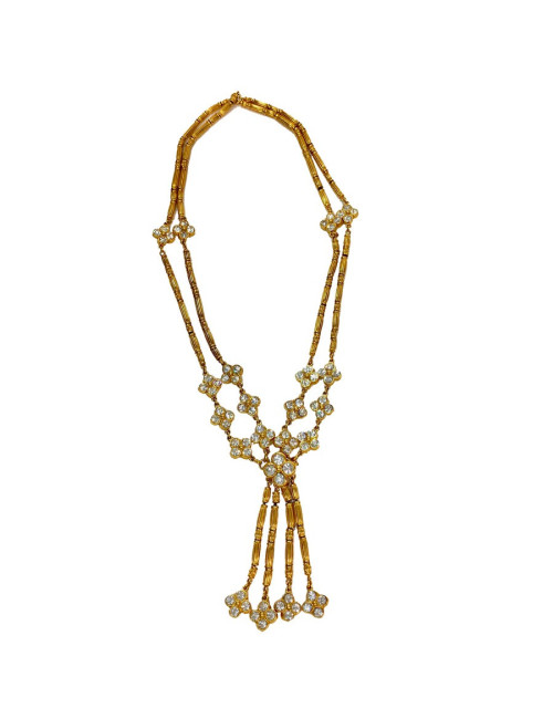 Collector. Sautoir DIOR Bambou 