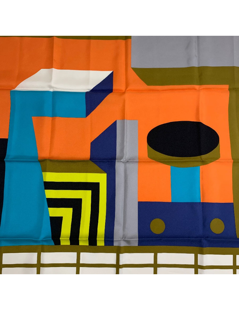 Carré 90 x90 HERMES soie 100%