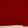 Echarpe YVES SAINT LAURENT rouge vintage à franges