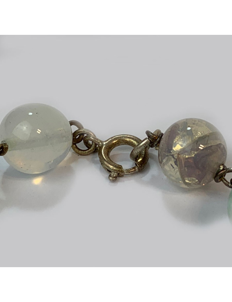 Bracelet perles multicolores MARGUERITE DE VALOIS 